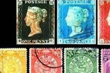 第一张邮票是什么时候，无齿邮票最早是什么时候？